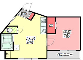 大阪府守口市東光町１丁目（賃貸マンション1LDK・4階・34.00㎡） その2