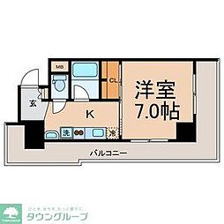 ラニカイビレッジ 1Kの間取図画像