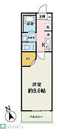 MONO Astur 1Kの間取図画像