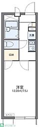 レオパレストサキ 1Kの間取図画像