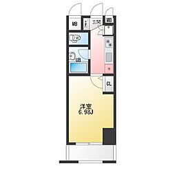 ジョイシティ小石川植物園 1Kの間取図画像