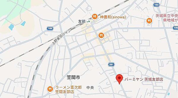 地図を拡大表示