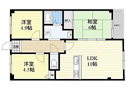 アジュール塚口 2階