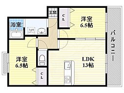 ドミール瓦宮2 1階