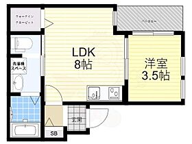 REGIES塚口南2  ｜ 兵庫県尼崎市上坂部３丁目（賃貸アパート1LDK・3階・29.09㎡） その2