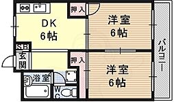間取図画像 2DK