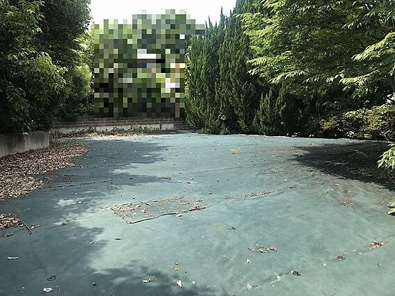 敷地内