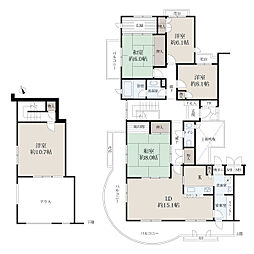 東急ドエルアルス高の原1号Ａ棟 5LDKの間取り
