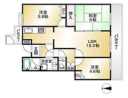 近鉄生駒線 萩の台駅 徒歩6分