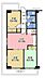 間取り：3LDK、価格980万円、専有面積70.9m2、バルコニー面積23.47m2　地上7階建て2階部分。