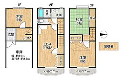 近鉄奈良線 瓢箪山駅 徒歩9分
