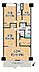 間取り：3LDK、価格2380万円、専有面積76.1m2、バルコニー面積10.02m2 