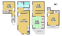 京阪本線 萱島駅 徒歩25分