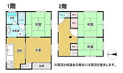 JR埼京線 赤羽駅 徒歩13分 4DKの間取り