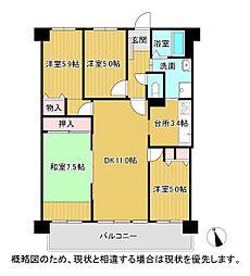 間取図画像 4LDK
