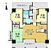 間取り：3LDK、価格1498万円、専有面積69.53m2、バルコニー面積20.69m2