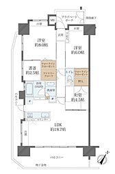 間取図画像 3SLDK