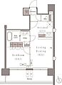 プレジリア新富町2階17.8万円