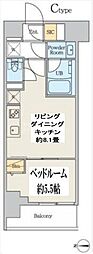 墨田区吾妻橋2丁目マンション 1LDKの間取図画像