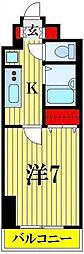 ISLE東京向島 1Kの間取図画像