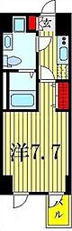 エスティメゾン押上 1Kの間取図画像