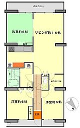 間取図画像 3SLDK
