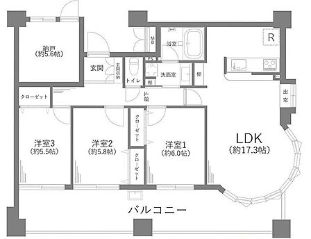 【内装リフォーム済で即内覧可能!駐車場1台無料です!】南西角部屋、ワイドバルコニーで陽当り・眺望・通風良好!イオンモール徒歩10分で生活便利な立地です!