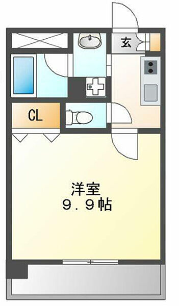 Ｃｈｅｒｒｙ　Ｓｕｉｔｅ 202｜愛知県名古屋市西区南堀越1丁目(賃貸マンション1K・2階・29.96㎡)の写真 その2