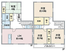 高木貸家A 1 ｜ 愛知県日進市梅森台4丁目92-2（賃貸一戸建4LDK・2階・123.94㎡） その2