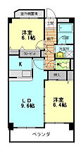 第6田中ビル 203 ｜ 愛知県名古屋市南区芝町155（賃貸マンション2LDK・2階・57.66㎡） その2