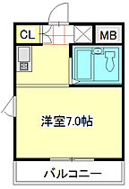 原スイートハウス 5A ｜ 愛知県名古屋市天白区原4丁目908（賃貸マンション1K・5階・22.03㎡） その2