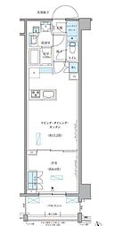 都営大江戸線 本郷三丁目駅 徒歩7分の賃貸マンション 2階1LDKの間取り
