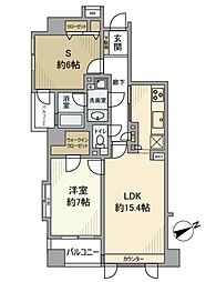 東京メトロ丸ノ内線 本郷三丁目駅 徒歩5分の賃貸マンション 9階1SLDKの間取り