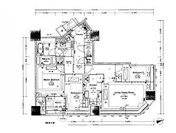 ブリリア一番町 3LDKの間取図画像