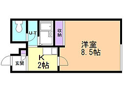 レオパレス青雲 1階/103