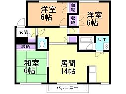 JR千歳線 北広島駅 徒歩6分