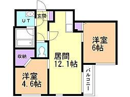 グランオルセー厚別中央 5階