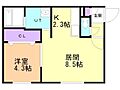 ティアモ新札幌(Tiamo Shinsapporo)1階5.7万円