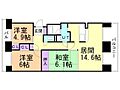 ライオンズステーションプラザ新札幌6階12.0万円