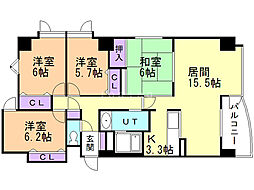 間取図画像 4LDK