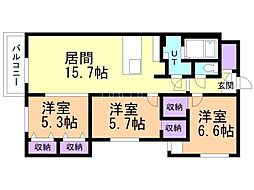 札幌市営東西線 ひばりが丘駅 徒歩5分