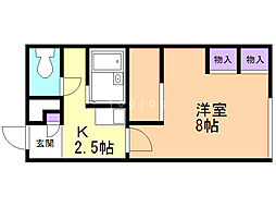 レオパレスこも家西 1階