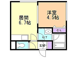 メゾン・ド・クレッシェンド 3階