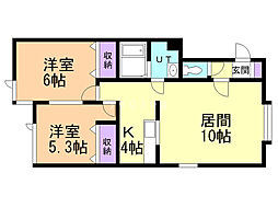 カンパーナ新さっぽろII 2階/201