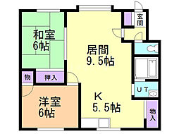 ハイツ第2クラークヒル 2階