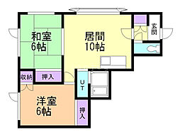 レジデンス平岸312 2階