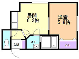 ヒルズ希望 2階