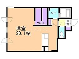 間取図画像 ワンルーム