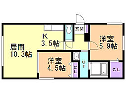 ハウス中の島シュライン 4階