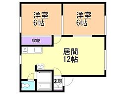 アーバンフォレストII 2階